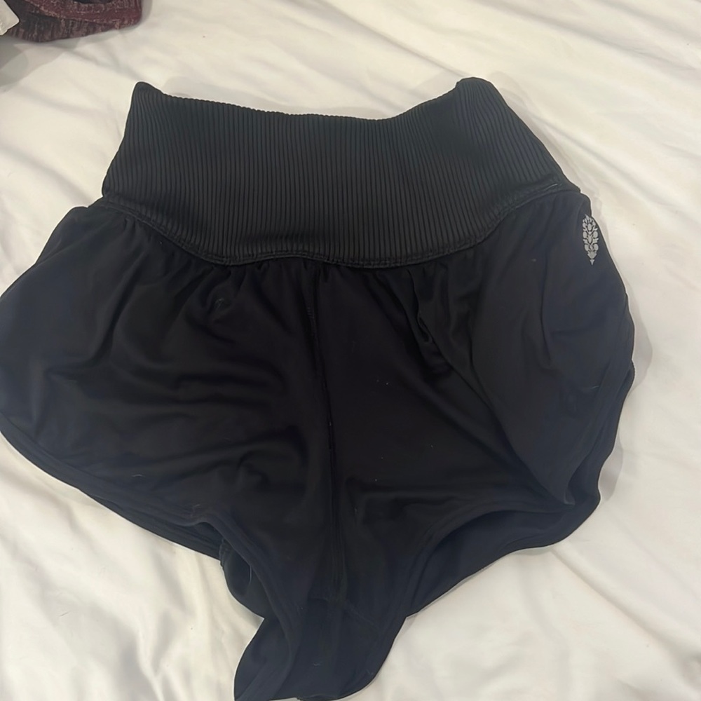 Free People Game Time shorts (black xs)